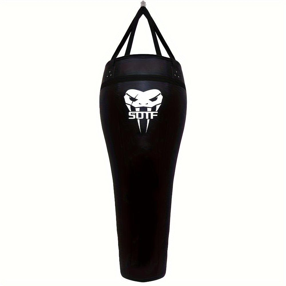 Muay Thai Hanging Sandbag Faux Leather