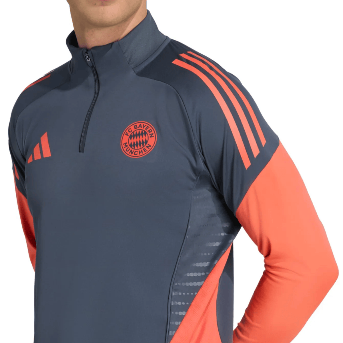 Bayern Munich grey training technical tracksuit 2025/26 - Adidas