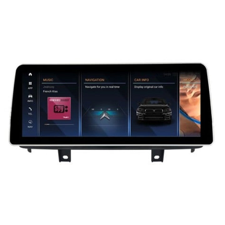JFSound Android-Autoradio mit Navigation für BMW X5/X6 F15/F16 (2014-2017), 12,25-Zoll-Display, NBT